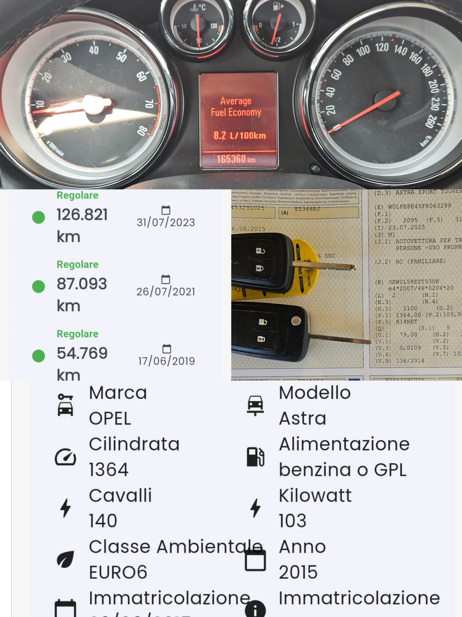 Opel Astra 1.4/GPL/COSMO/BLACK FRIDAY/ACC/LED/NAVI/ | Mobile.bg   12