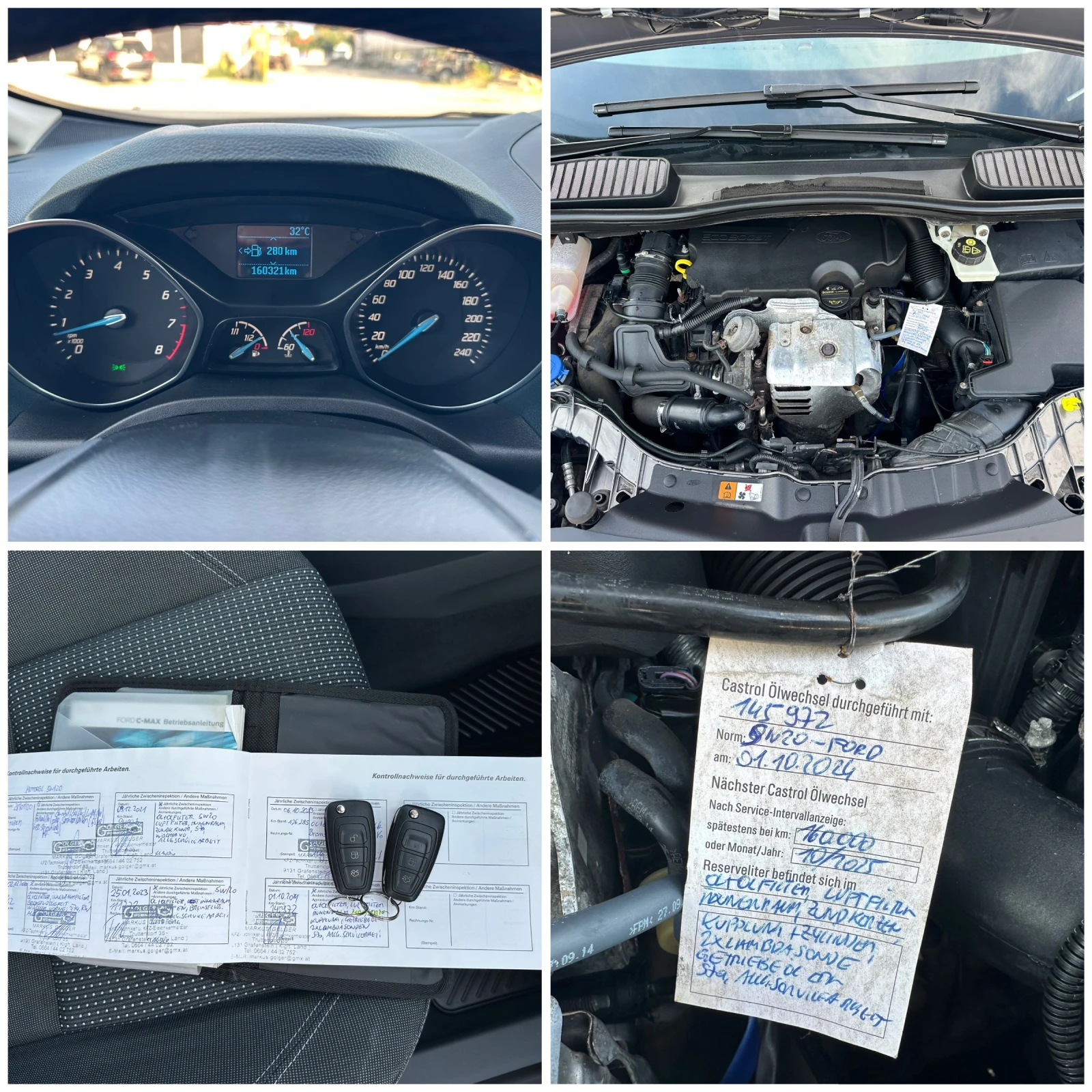 Ford C-max 1.0i Ecoboost 160000 | Mobile.bg   15