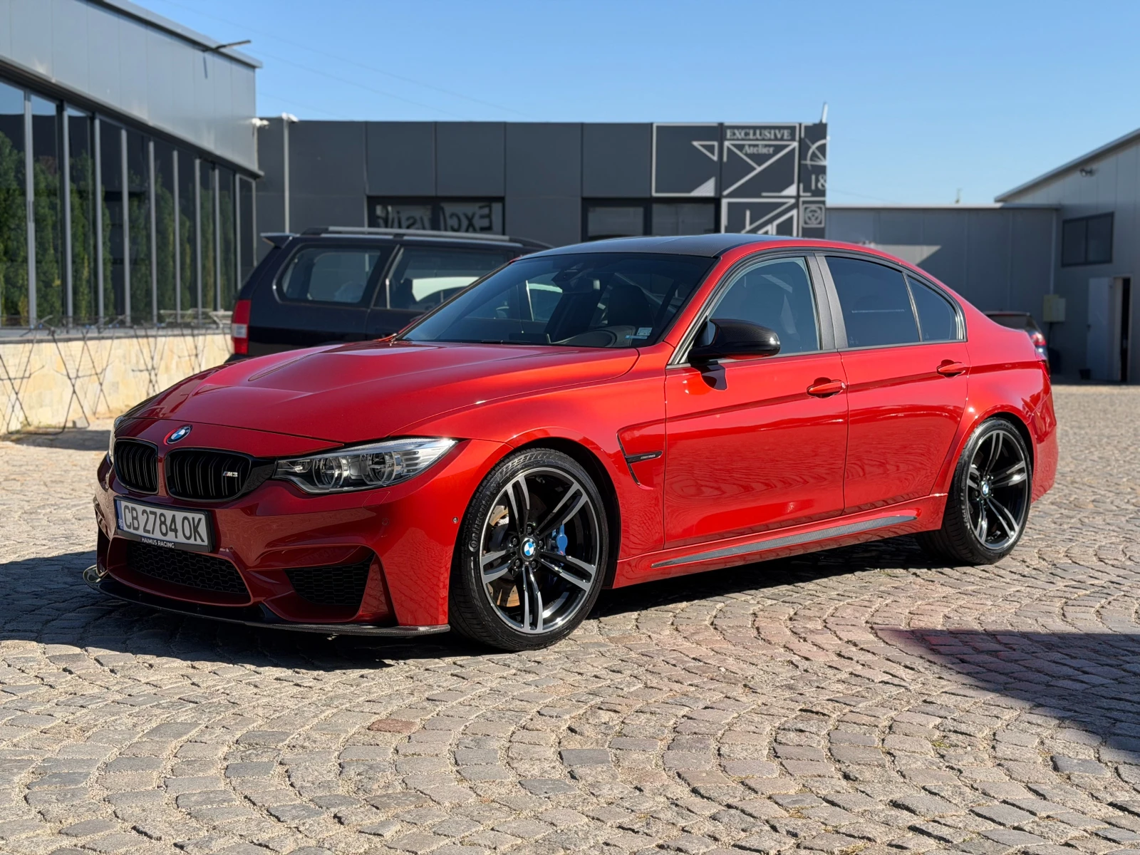 BMW M3 F80 Sakhir Orange