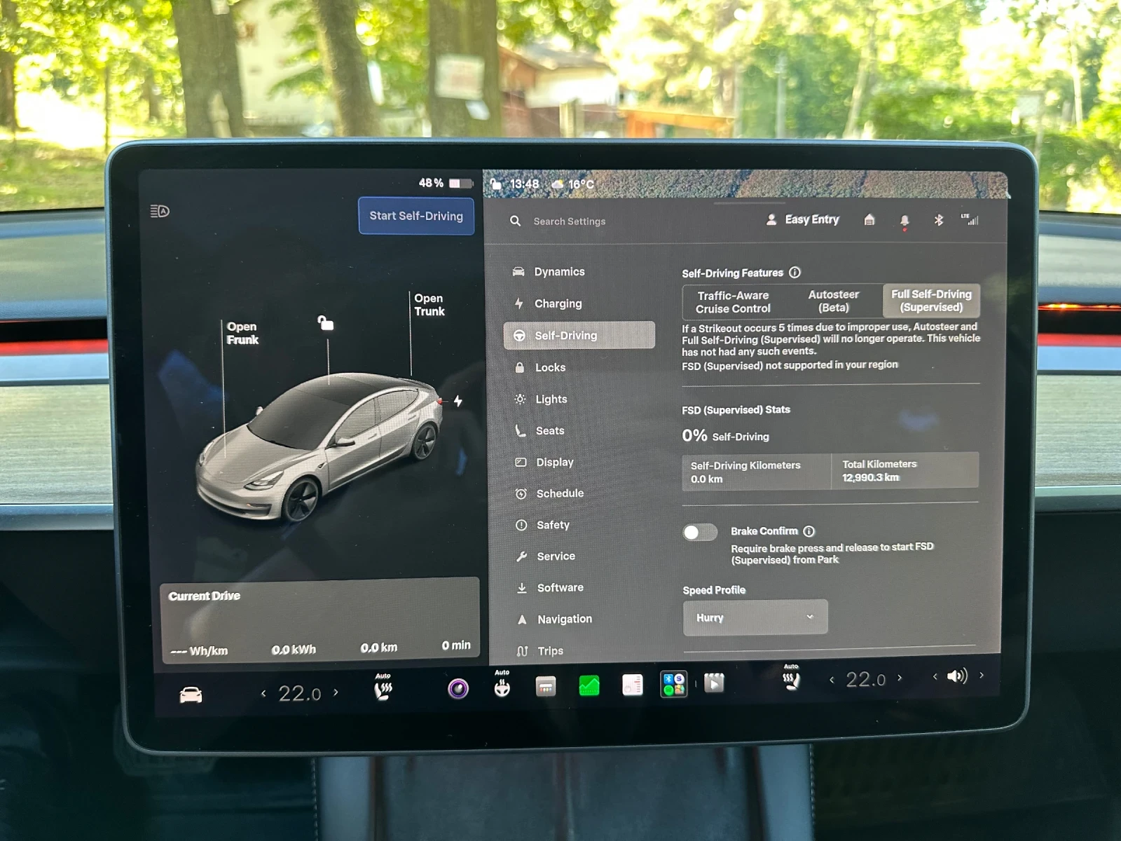 Tesla Model 3 SR+ PPF FSD, снимка 11 - Автомобили и джипове - 56337898
