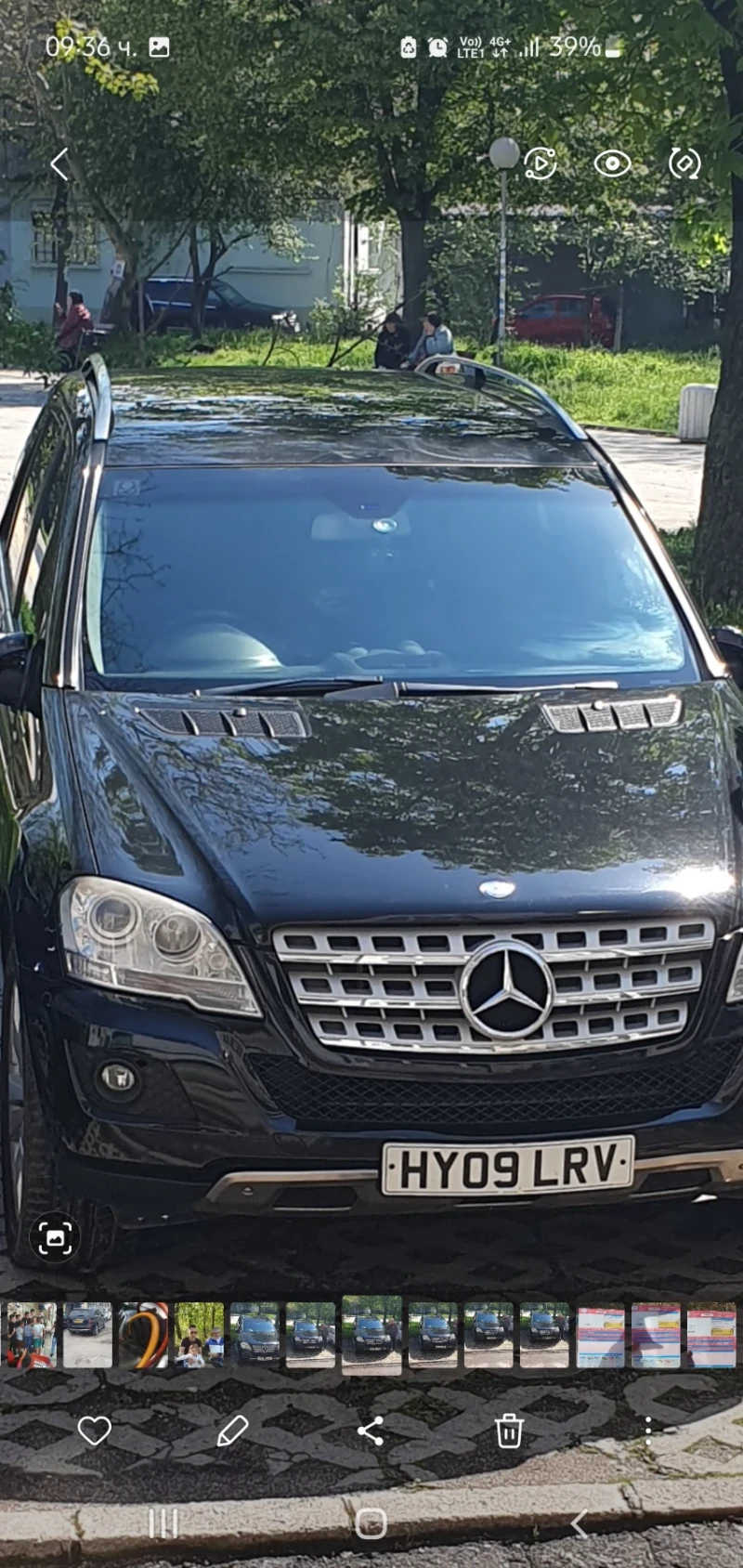 Mercedes-Benz ML 320, снимка 7 - Автомобили и джипове - 49592317