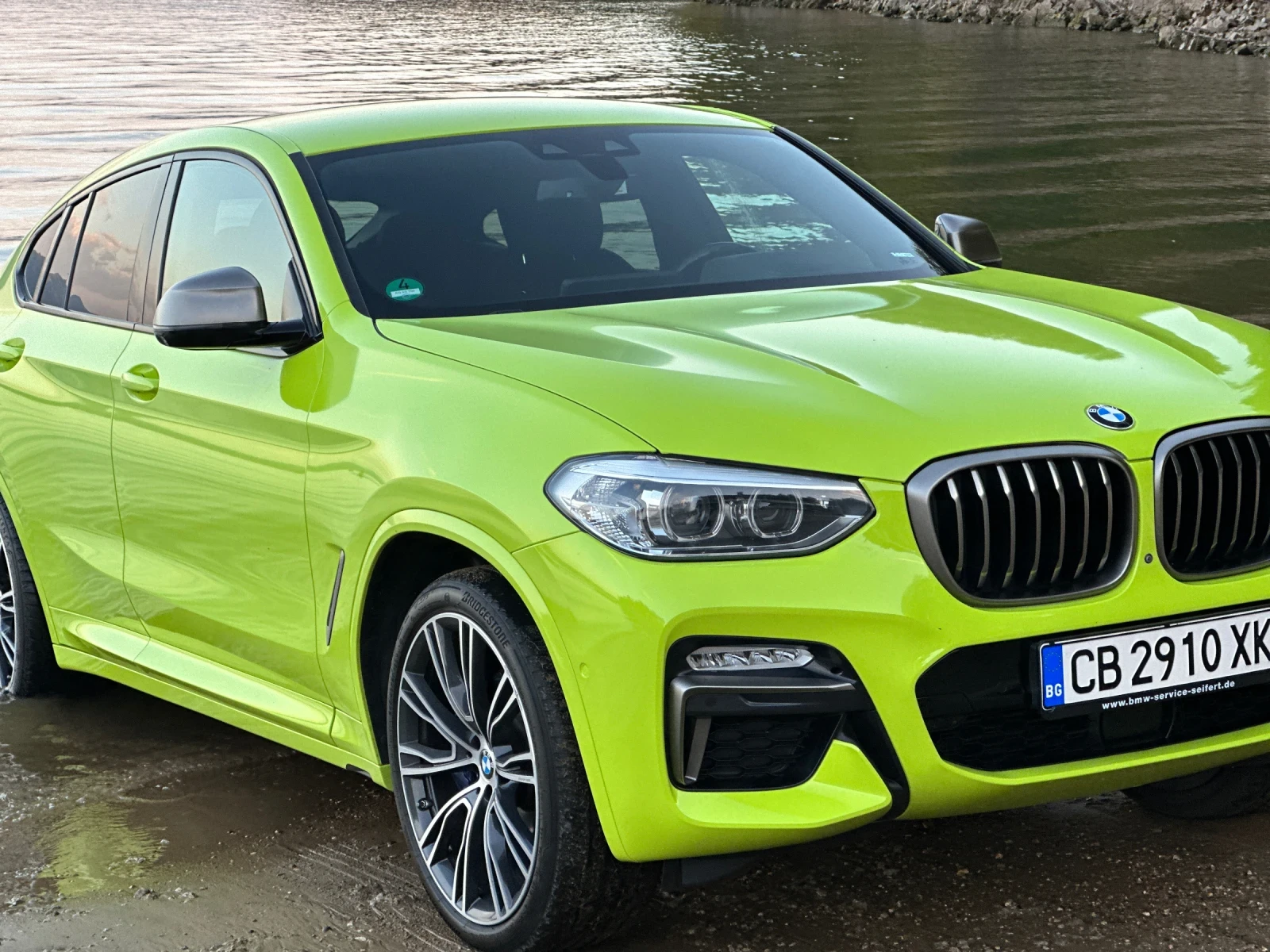 BMW X4 M40D Competition 327hp, X Drive, Head Up, Памет - изображение 9