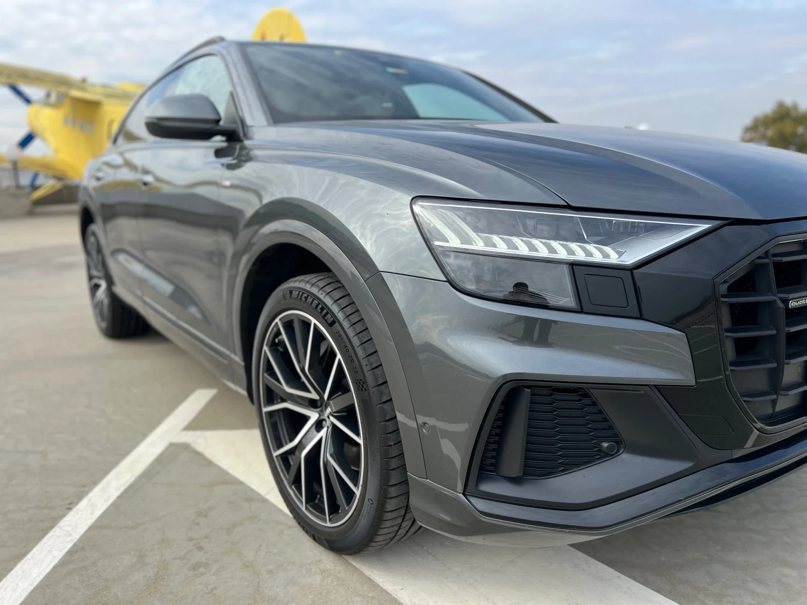 Audi Q8 3хS-line+ Shadow-Line, снимка 8 - Автомобили и джипове - 54330884