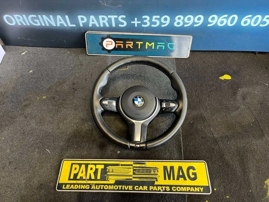 ТОП М ВОЛАН BMW F30 F20 f10 М кормило БМВ кожен мулти 3 серия
