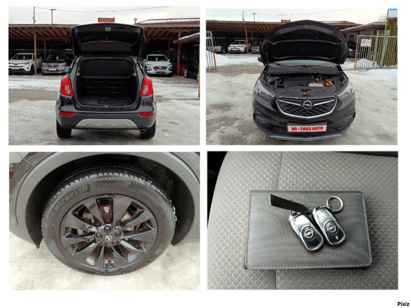 Opel Mokka X 1.6 d* 4x4* АВТОМАТИК* NAVI* КАМЕРА* Led* EURO 6B*, снимка 17 - Автомобили и джипове - 48600663