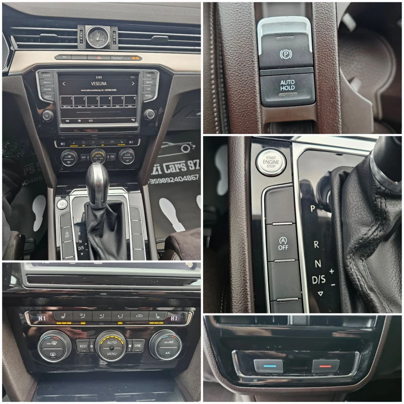 VW Passat 2.0 TDI/ 150 к.с/ АВТОМАТ/ HIGHLINE/ DISTRONIC, снимка 11 - Автомобили и джипове - 53289201