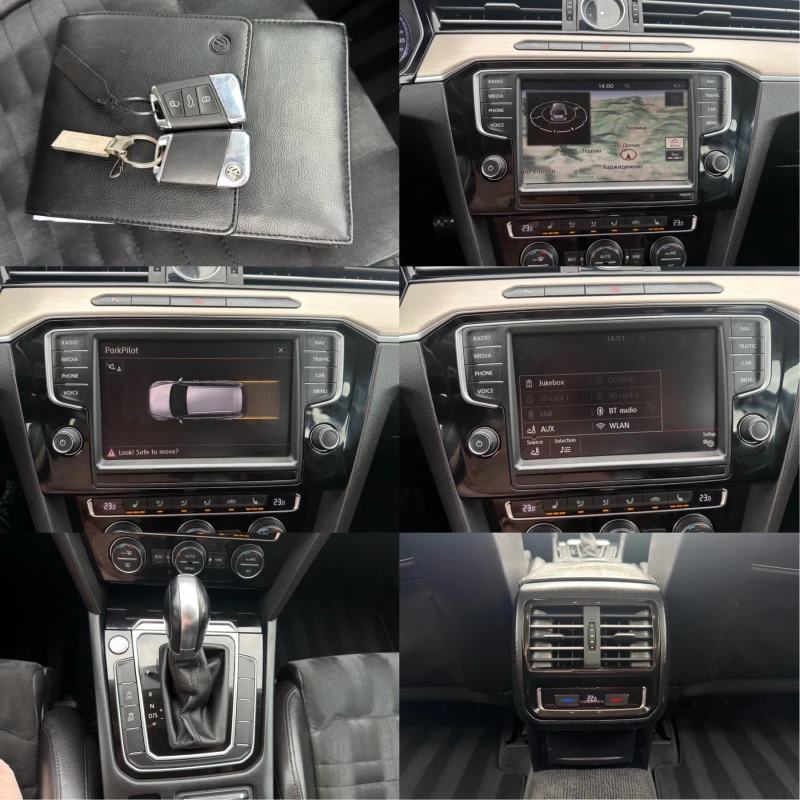 VW Passat 2.0 TDI 190кс Highline/Digital/Distronic/LED , снимка 17 - Автомобили и джипове - 53387820
