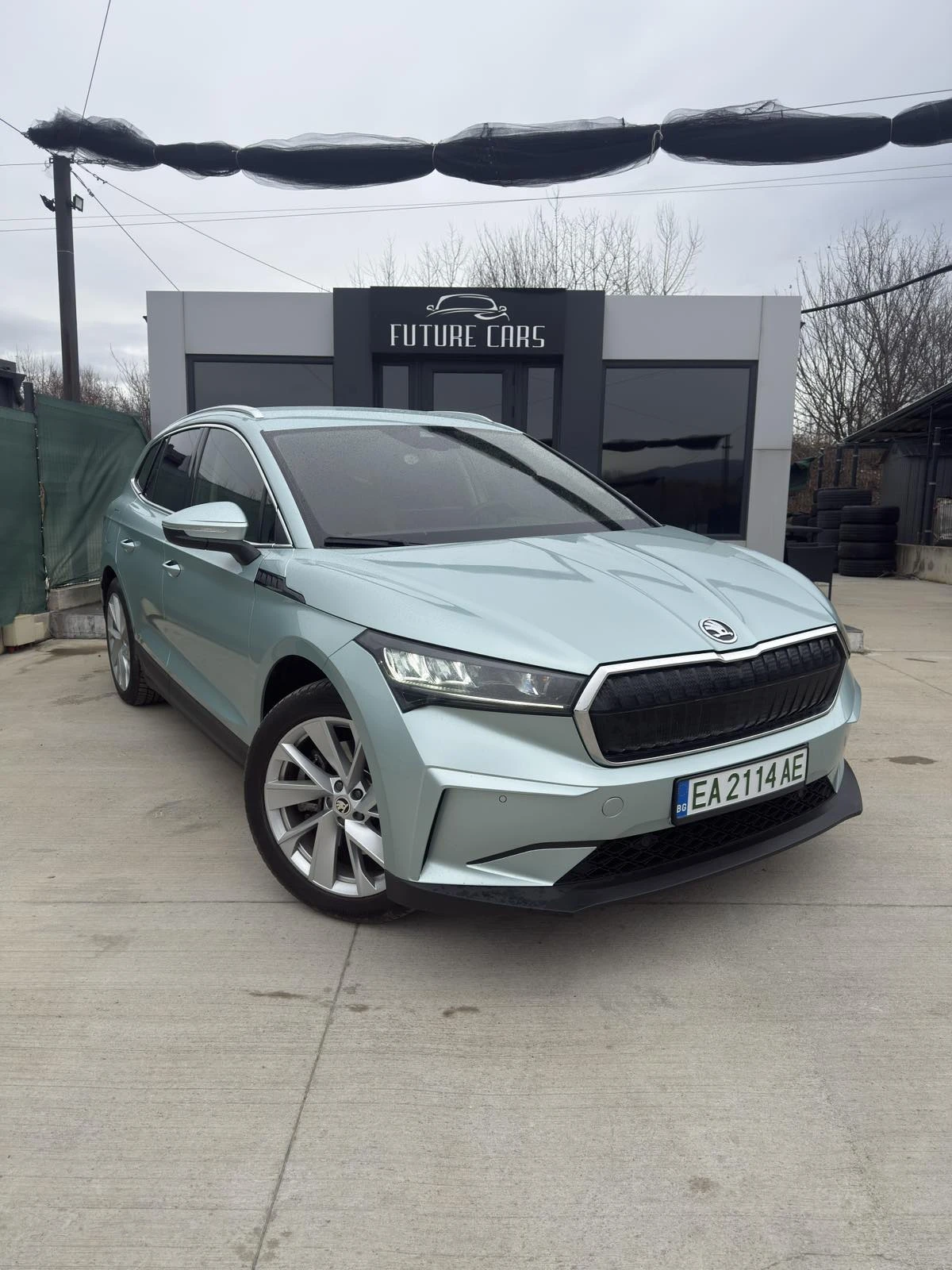 Skoda Enyaq 1ST EDITION/CAMERA/DISTRONIC PLUS/ТЕГЛИЧ/SOH94%, снимка 1