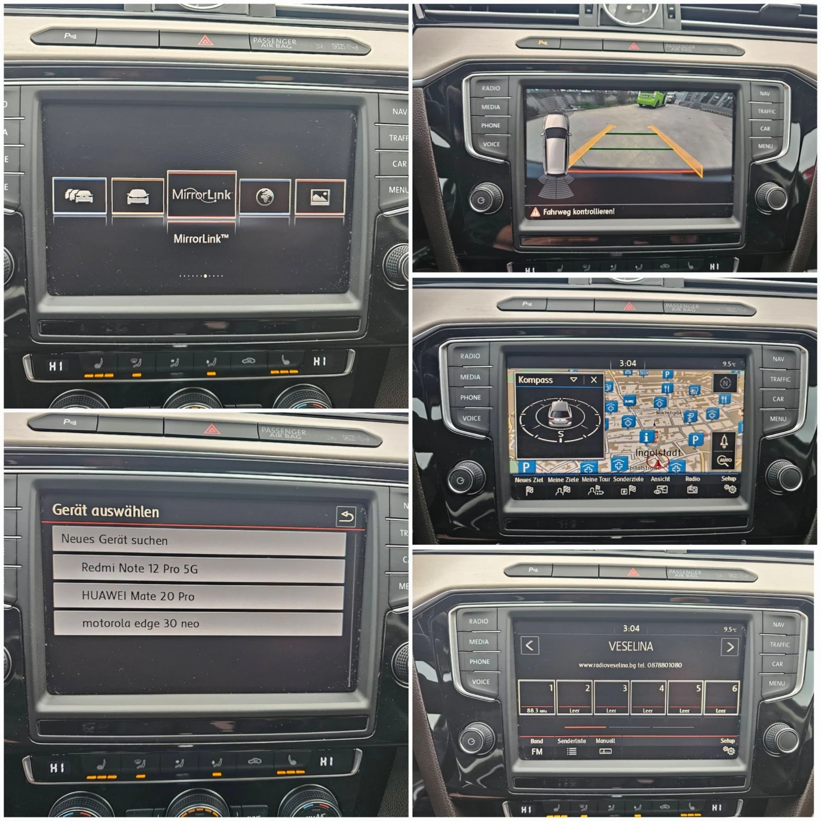 VW Passat 2.0 TDI/ 150 �.�/ �������/ HIGHLINE/ DISTRONIC | Mobile.bg � ����������� 12