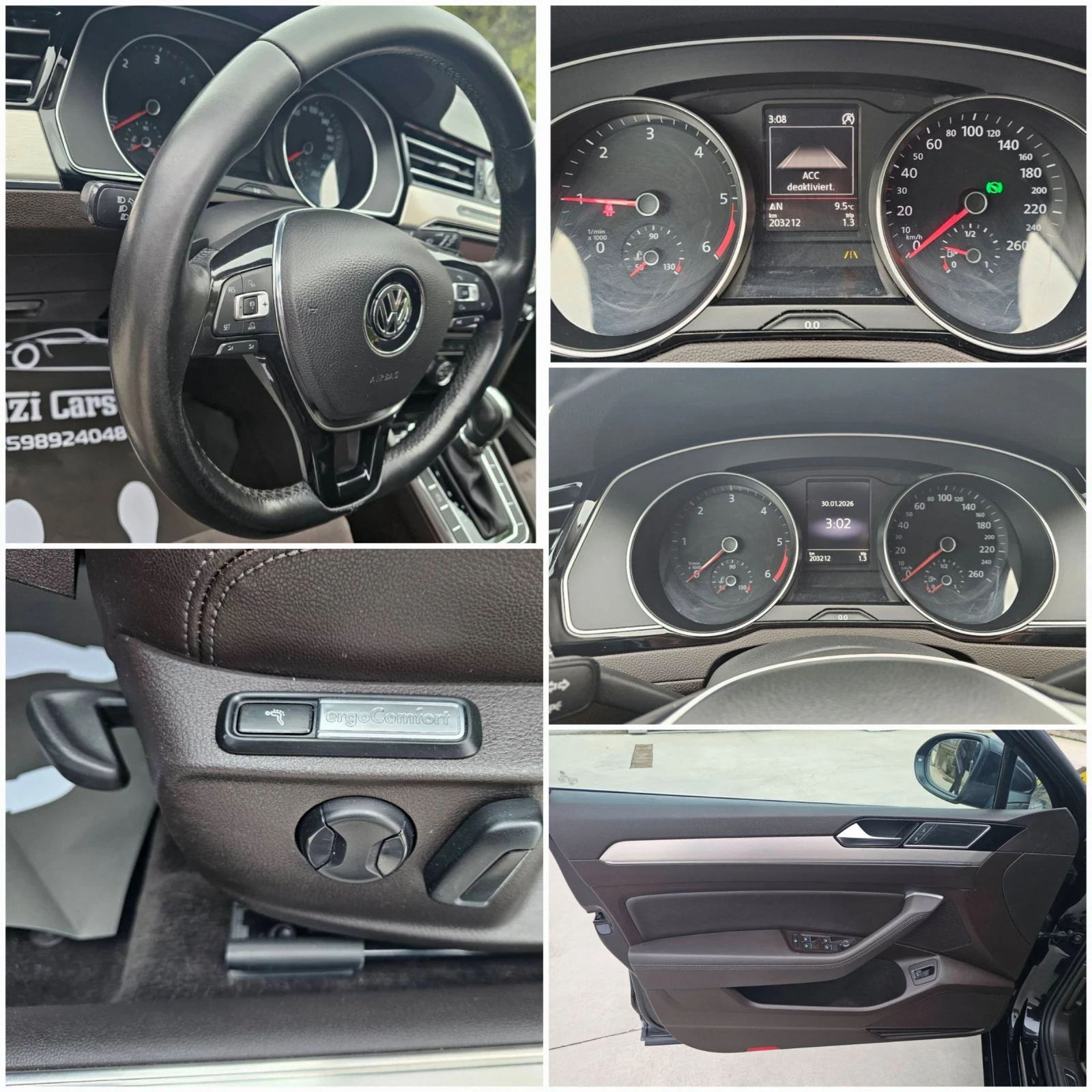 VW Passat 2.0 TDI/ 150 �.�/ �������/ HIGHLINE/ DISTRONIC | Mobile.bg � ����������� 13