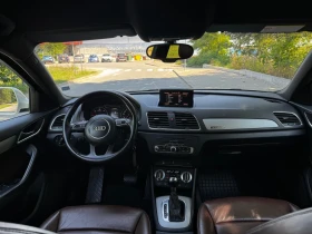 Audi Q3 2.0TDI Quattro 177hp  Кафяв Салон, снимка 8