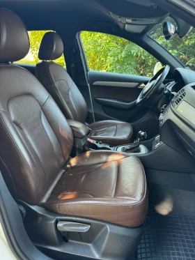 Audi Q3 2.0TDI Quattro 177hp  Кафяв Салон, снимка 10
