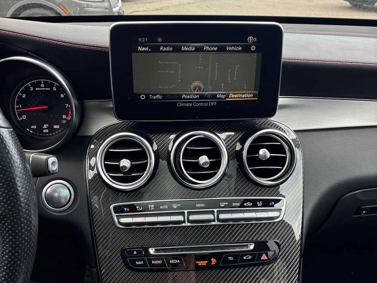 Mercedes-Benz GLC AMG 43 / 360 / DISTRONIC / BURMESTER / , снимка 9 - Автомобили и джипове - 55085012