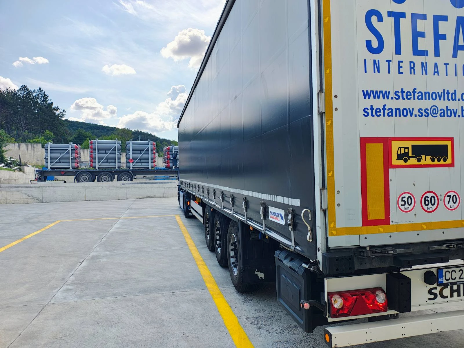 Полуремарке Schmitz SCB S3T, снимка 4 - Ремаркета - 55406465