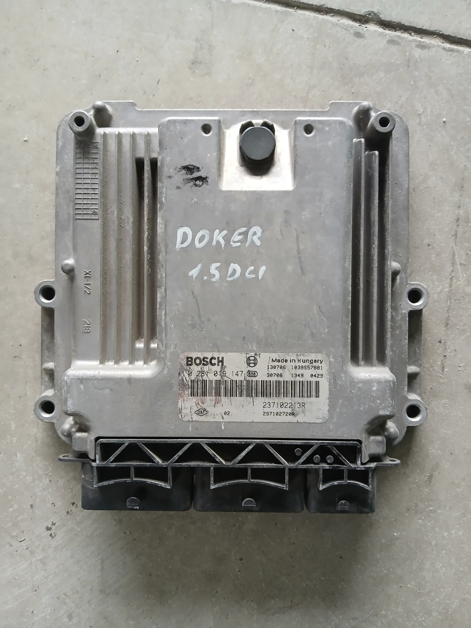 0 281 019 147 Компютър Dacia Dokker 