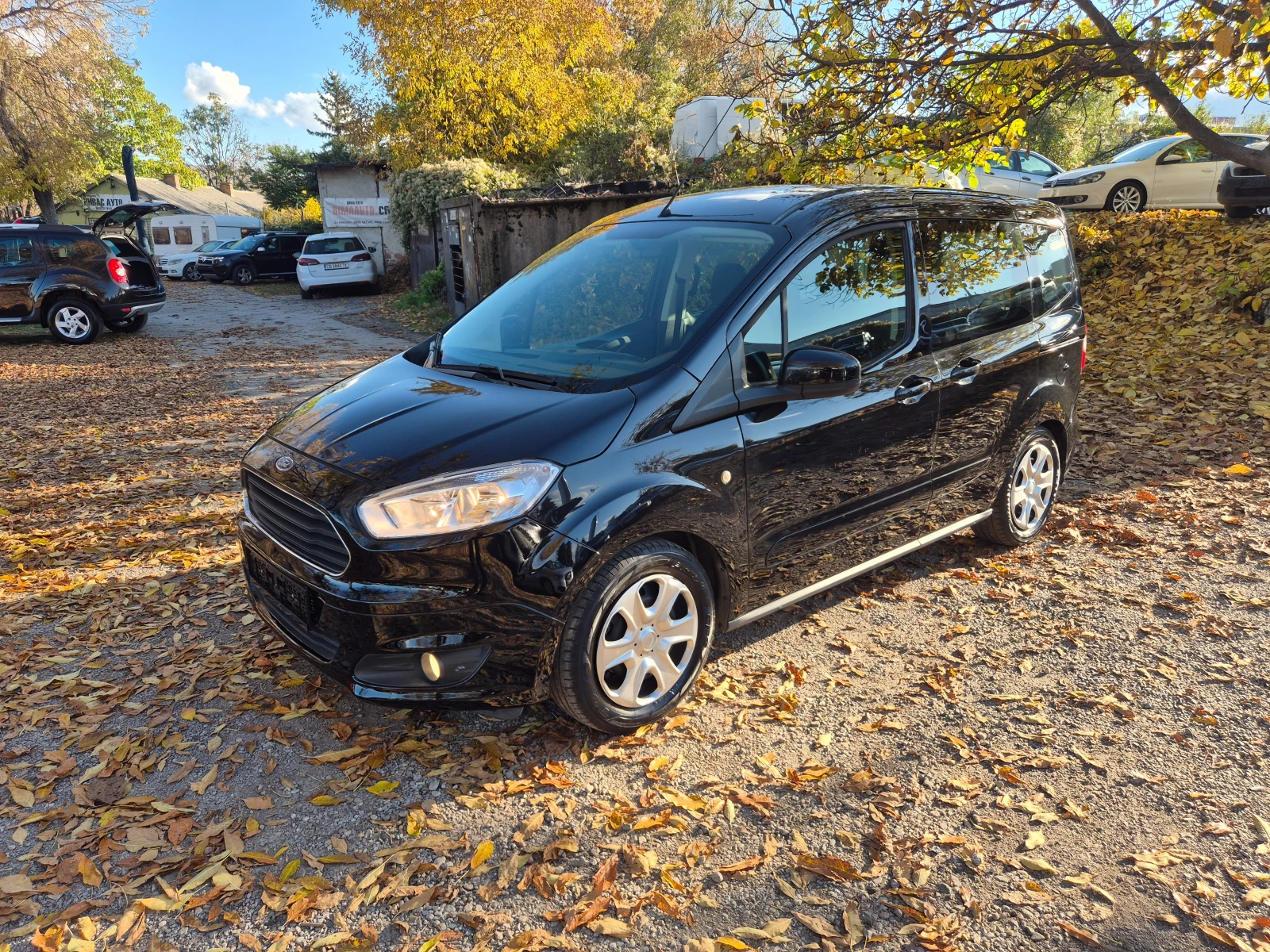 Ford Courier TOURNEO 1.5TDCI ПЪТНИЧЕСКИ 2 БРОЯ СТРАНИЧНИ ВРАТИ , снимка 1