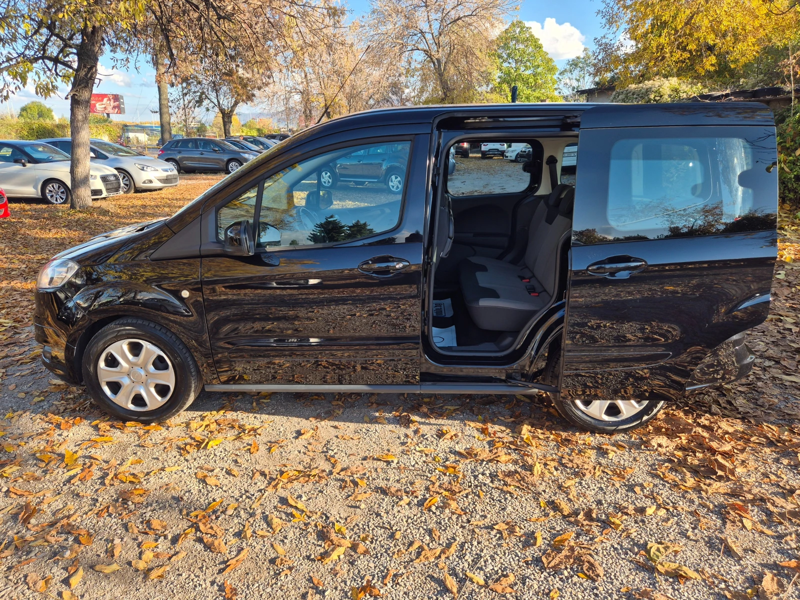 Ford Courier TOURNEO1.5TDCI ПЪТНИЧЕСКО 2 БРОЯ СТРАНИЧНИ ВРАТИ  - изображение 7