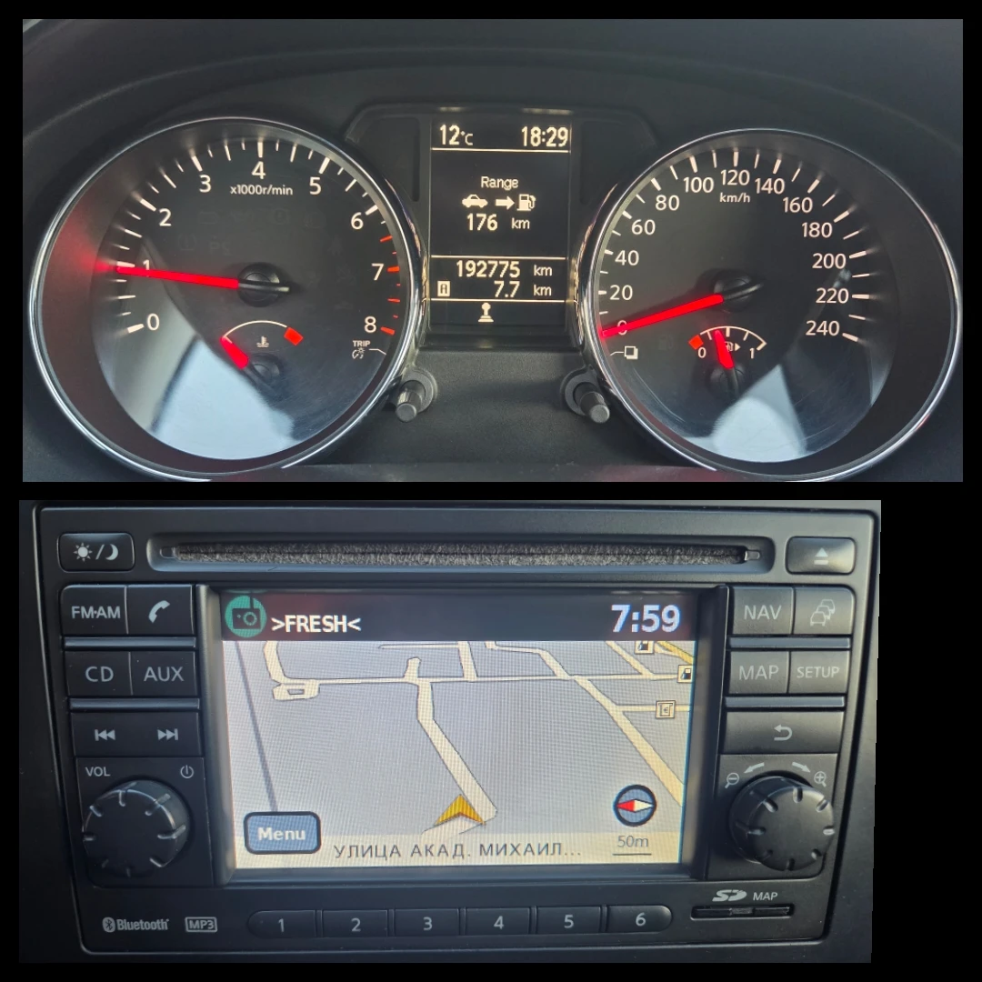 Nissan Qashqai 1.6i-ECO/GPL+ /Navi/������ | Mobile.bg � ����������� 12