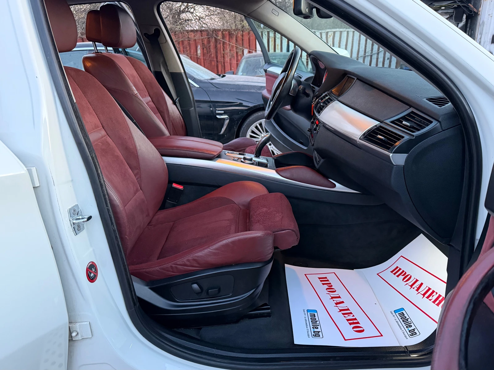 BMW X6 3.5D 286HP M57 X-DRIVE SPORT RECARO ALKANTARA 2010, снимка 15 - Автомобили и джипове - 53912036