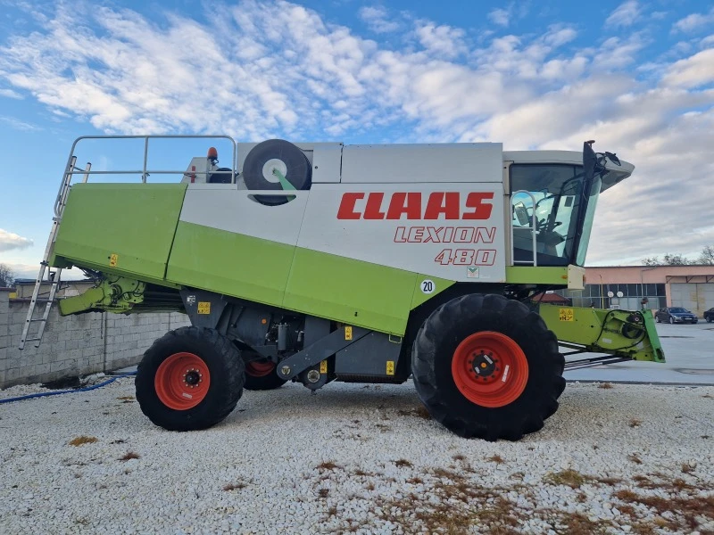 Комбайн Claas lexion 480, снимка 3 - Селскостопанска техника - 40680866