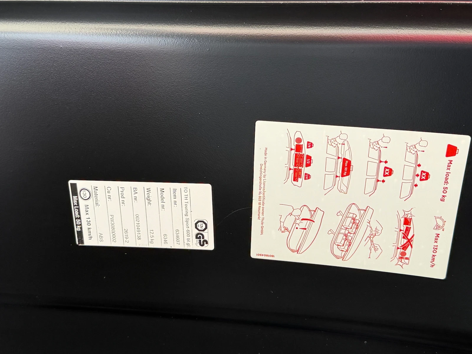 ��������/ �����/ �������� Thule Touring Sport 600 | Mobile.bg � ����������� 10