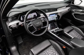 Audi E-Tron SPORTBACK/55/408HP/CAM/DIAMOND/SLINE/BLACK/921z, снимка 10