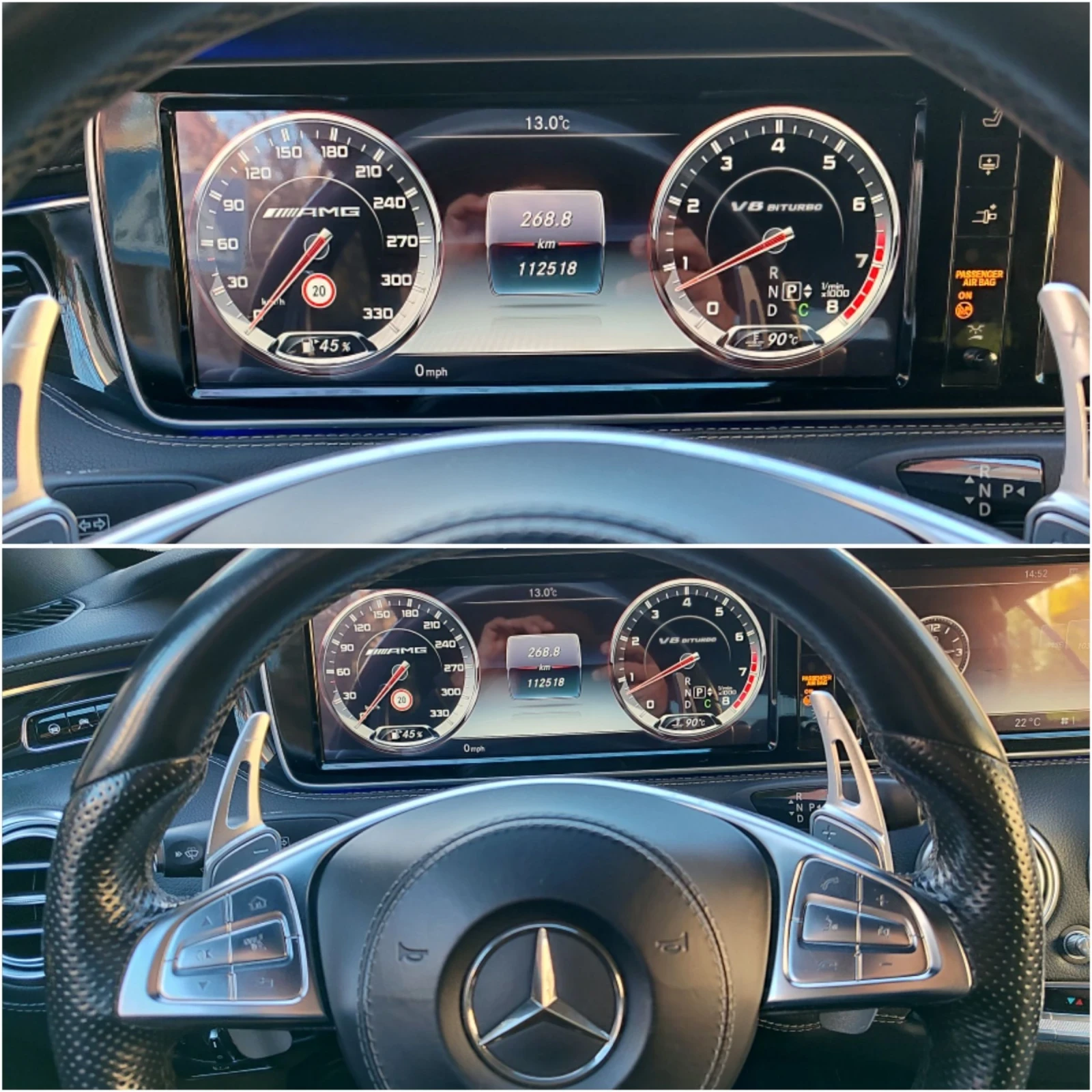 Mercedes-Benz S 500 S500 Cupe AMG BRABUS  | Mobile.bg   14