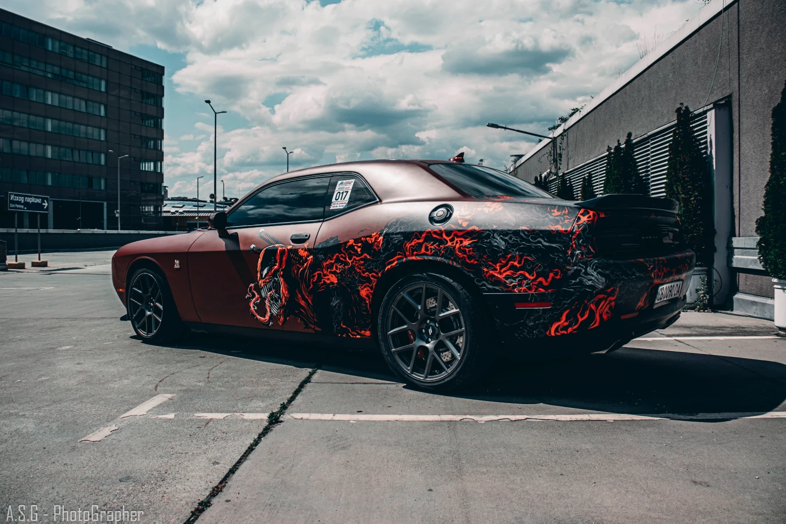 Dodge Challenger 6.4 Scat Pack/ Carbon Hood/ Baer 6S, снимка 9 - Автомобили и джипове - 54765926