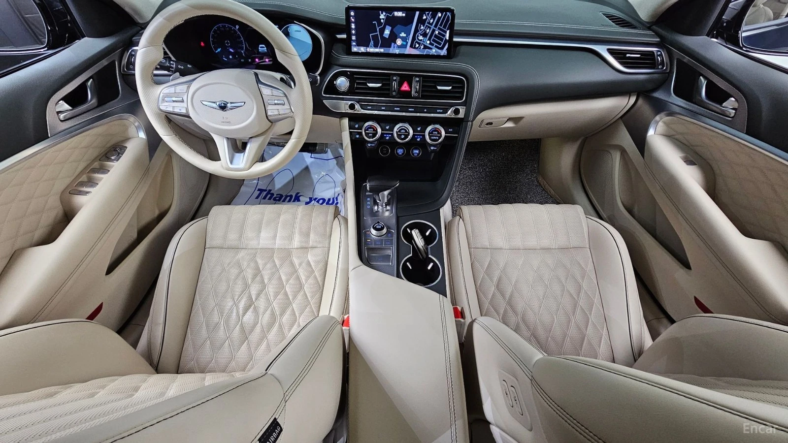 Genesis G70 2.0T 2WD* КОЖА* ОБДУХВ* НАВИ* 360, снимка 5 - Автомобили и джипове - 55459399
