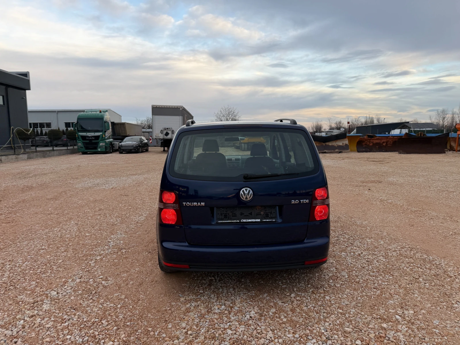 VW Touran 2.0TDI, 140коня, 7-места, Внос, ,  - изображение 10