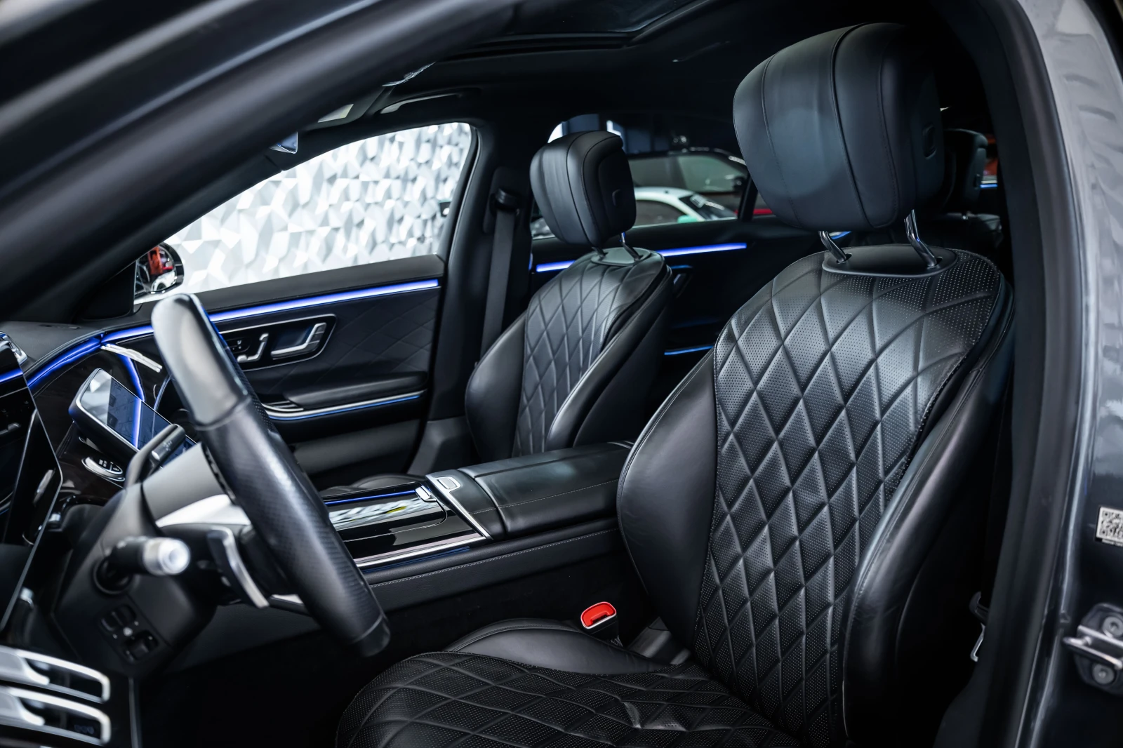 Mercedes-Benz S 400 d L 4M AMG+ Pano+ DIGITAL-L+ Burmester3D+ 21 | Mobile.bg � ����������� 12