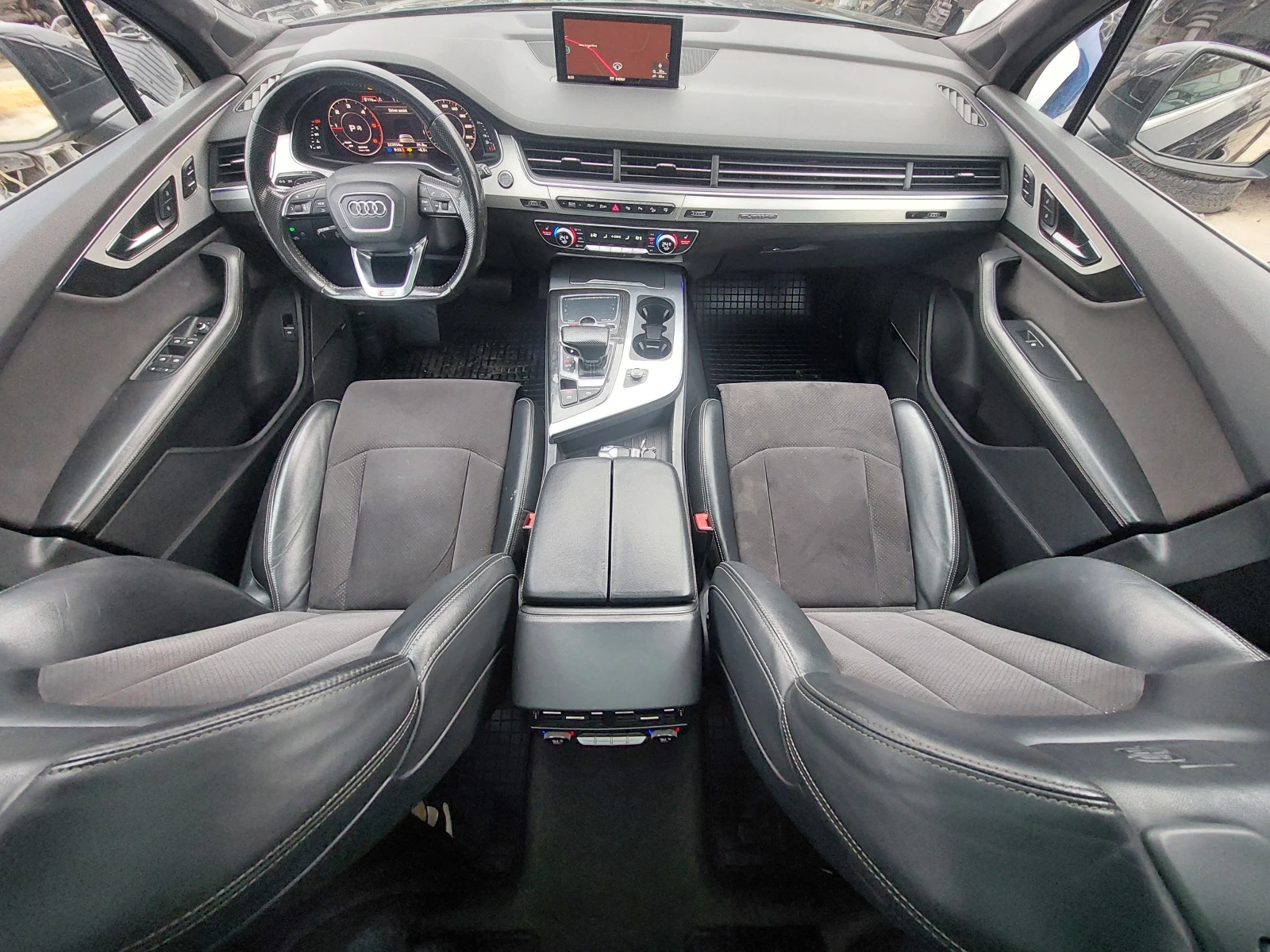 Audi Q7 3.0TDI Quattro S-line Ляв волан, Matrix, Въздух - изображение 8