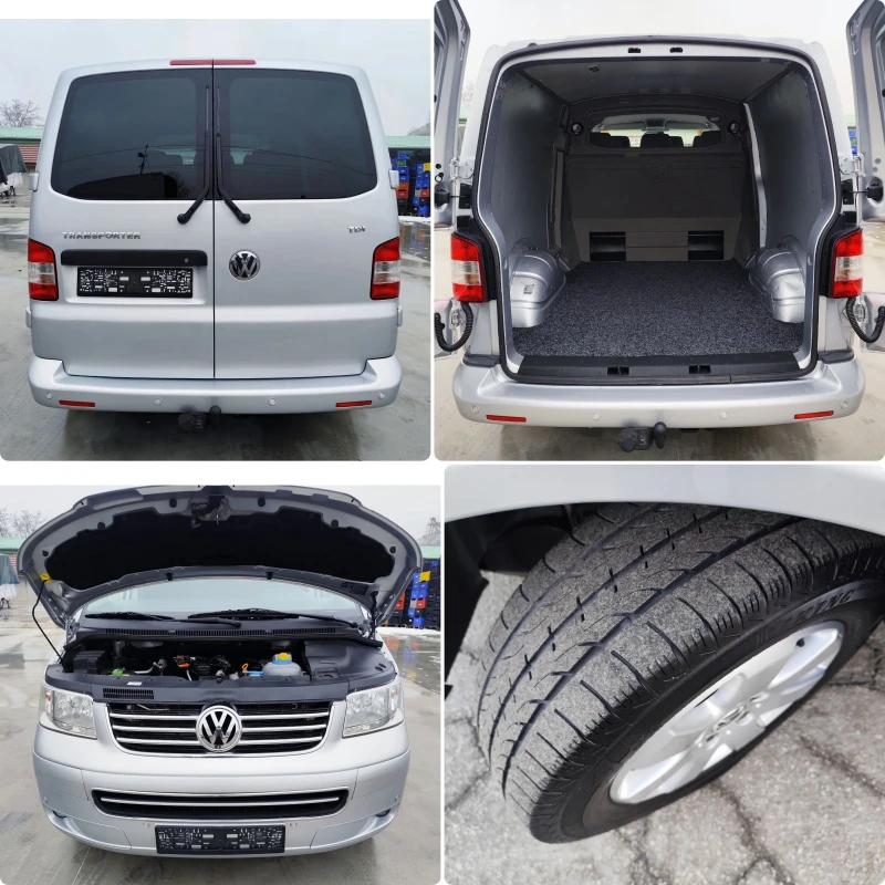 VW Transporter 2.5TDI-131к-LONG-5+ 1-МЕСТА, снимка 9 - Бусове и автобуси - 53221986
