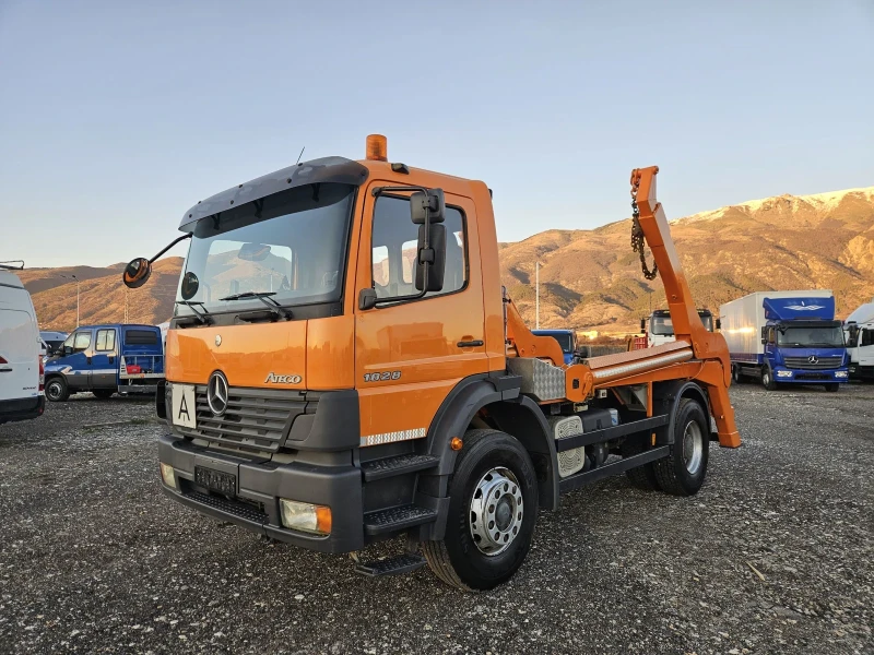 Mercedes-Benz Atego 1828, Контеинеровоз, Климатик, снимка 1 - Камиони - 48409022