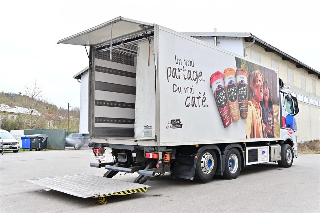 Mercedes-Benz Actros 2548 Supra 850U щета в движение, снимка 5 - Камиони - 54145029