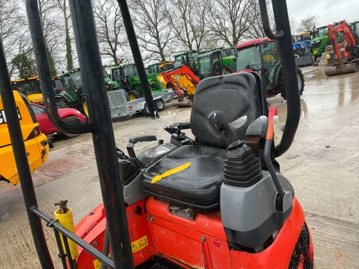 Багер Kubota U17-3A, снимка 5 - Индустриална техника - 53161885