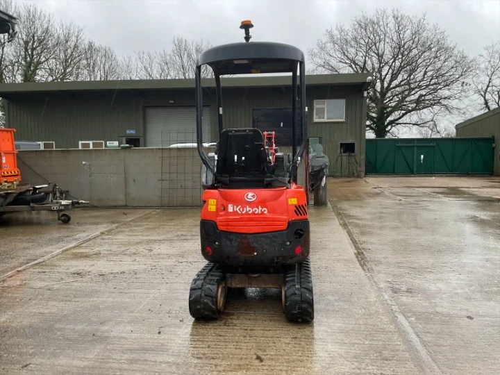 Багер Kubota U17-3A, снимка 4 - Индустриална техника - 53161885