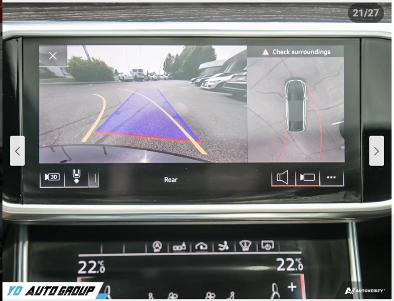 Audi A7 3.0T* S* LINE* PROGRESSIV* ДИСТРОНИК* 360КАМЕРА* , снимка 12 - Автомобили и джипове - 52835849