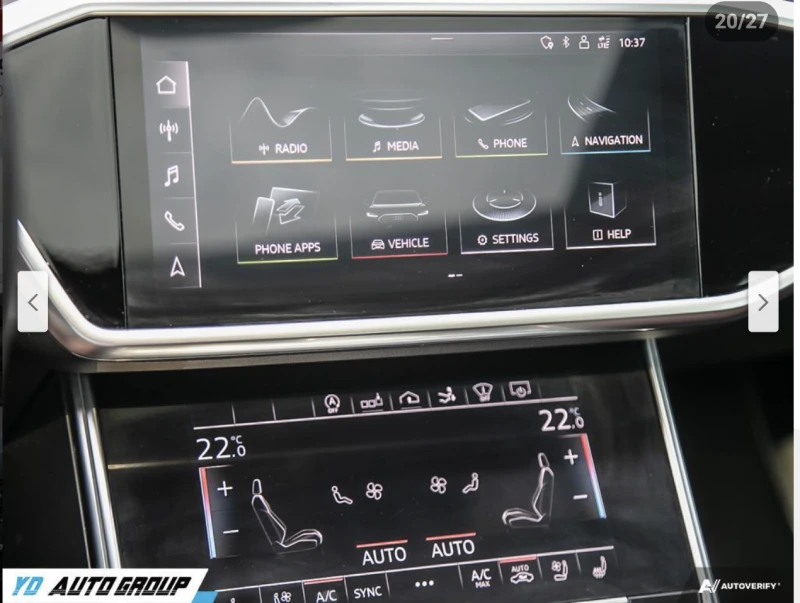 Audi A7 3.0T* S* LINE* PROGRESSIV* ДИСТРОНИК* 360КАМЕРА* , снимка 11 - Автомобили и джипове - 52835849