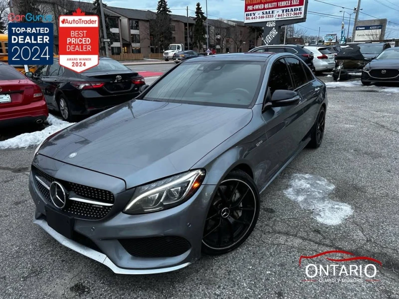 Mercedes-Benz C 43 AMG * PANO * BURMASTER * CARFAX * АВТОКРЕДИТ * , снимка 4 - Автомобили и джипове - 53273405