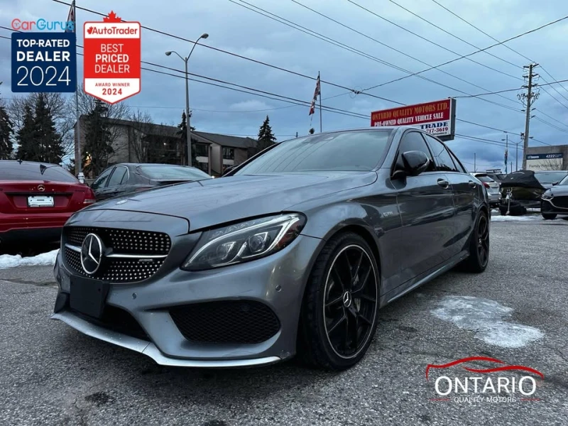 Mercedes-Benz C 43 AMG * PANO * BURMASTER * CARFAX * АВТОКРЕДИТ * , снимка 2 - Автомобили и джипове - 53273405