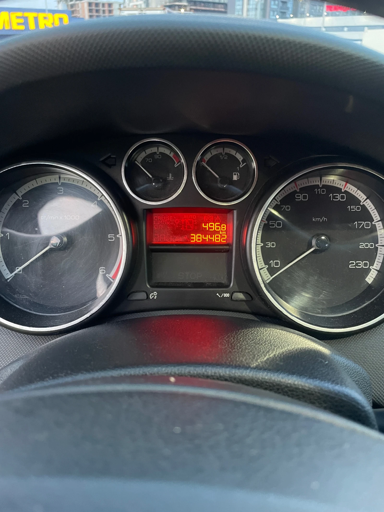 Peugeot 308 1.6e-HDI-114к.с., снимка 12 - Автомобили и джипове - 49534758