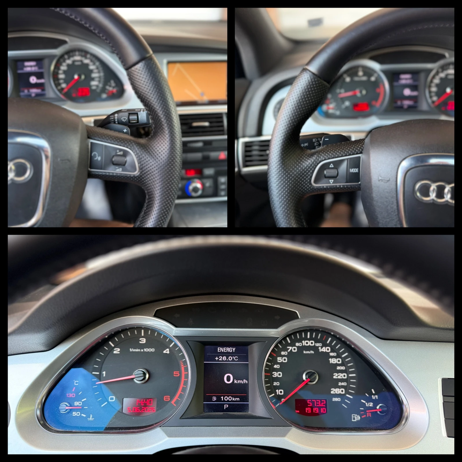 Audi A6 3.0D 6 МЕСЕЦА ГАРАНЦИЯ ИЛИ 5000КМ 3xS-Line , снимка 13 - Автомобили и джипове - 54865738