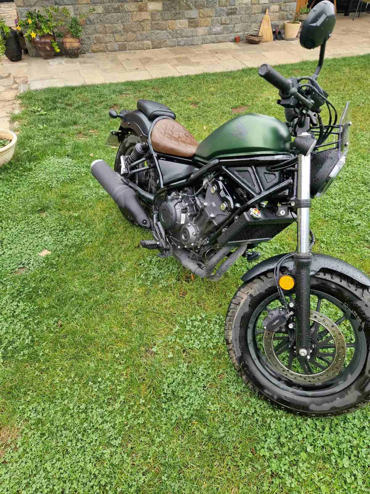 Honda Rebel 500, Гаранция, 2024г, 1600км - изображение 2