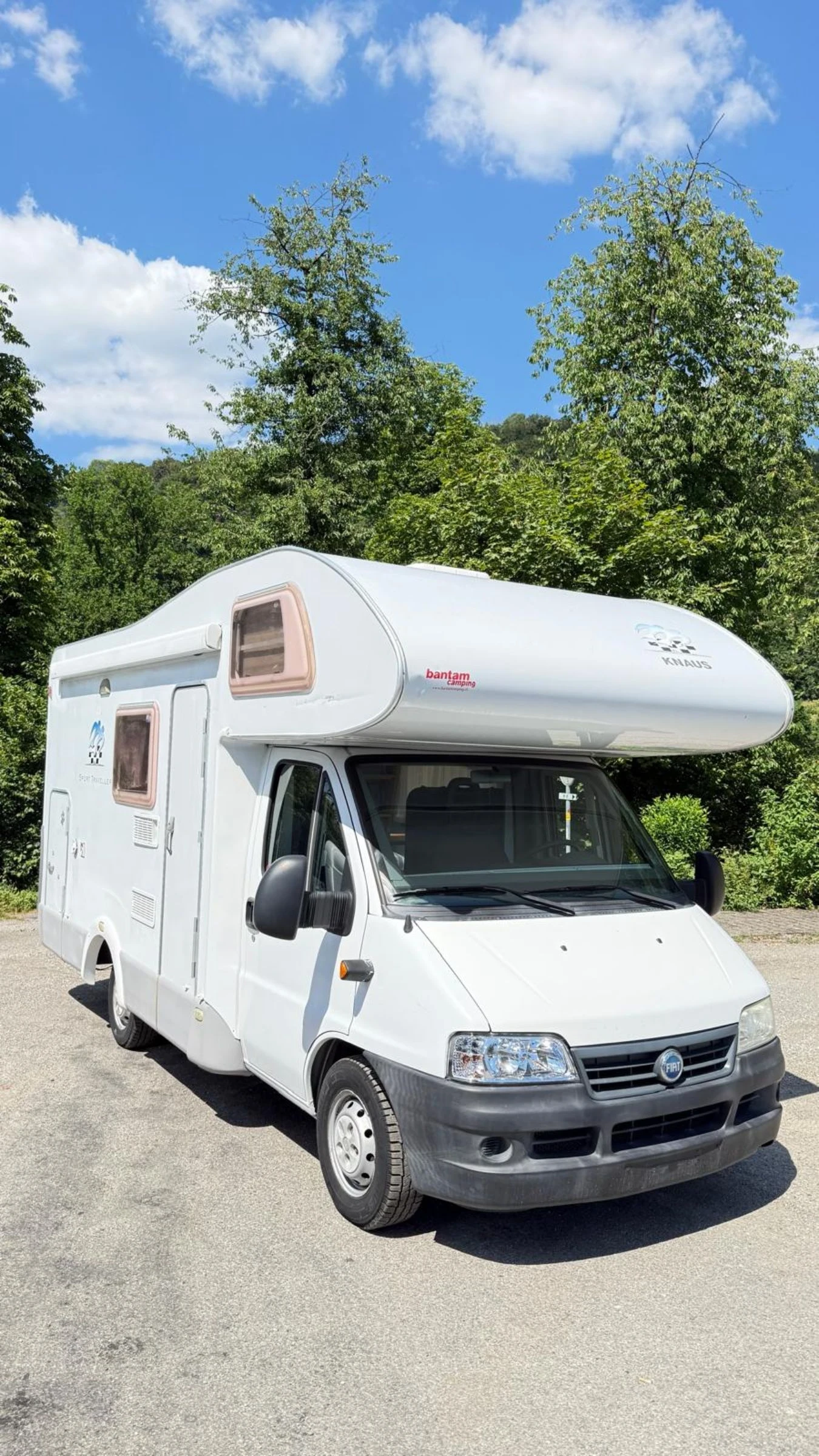 Кемпер Fiat KNAUS TABBERT SPORT.КЛИМАТИК.НА 67- ХИЛ. КМ.