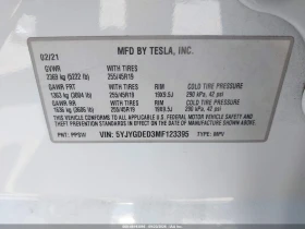 Tesla Model Y STANDARD RANGE / Carfax, снимка 9