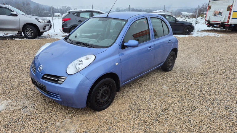 Nissan Micra 1.3i АВТОМАТИК КЛИМАТИК 128.000км. Германия , снимка 1 - Автомобили и джипове - 48230910