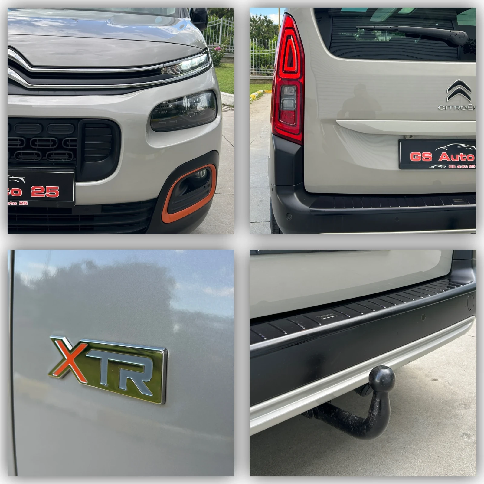 Citroen Berlingo 1.5BlueHDI/EAT8/Подгрев/Head-up/118 000км, снимка 8 - Автомобили и джипове - 54868660