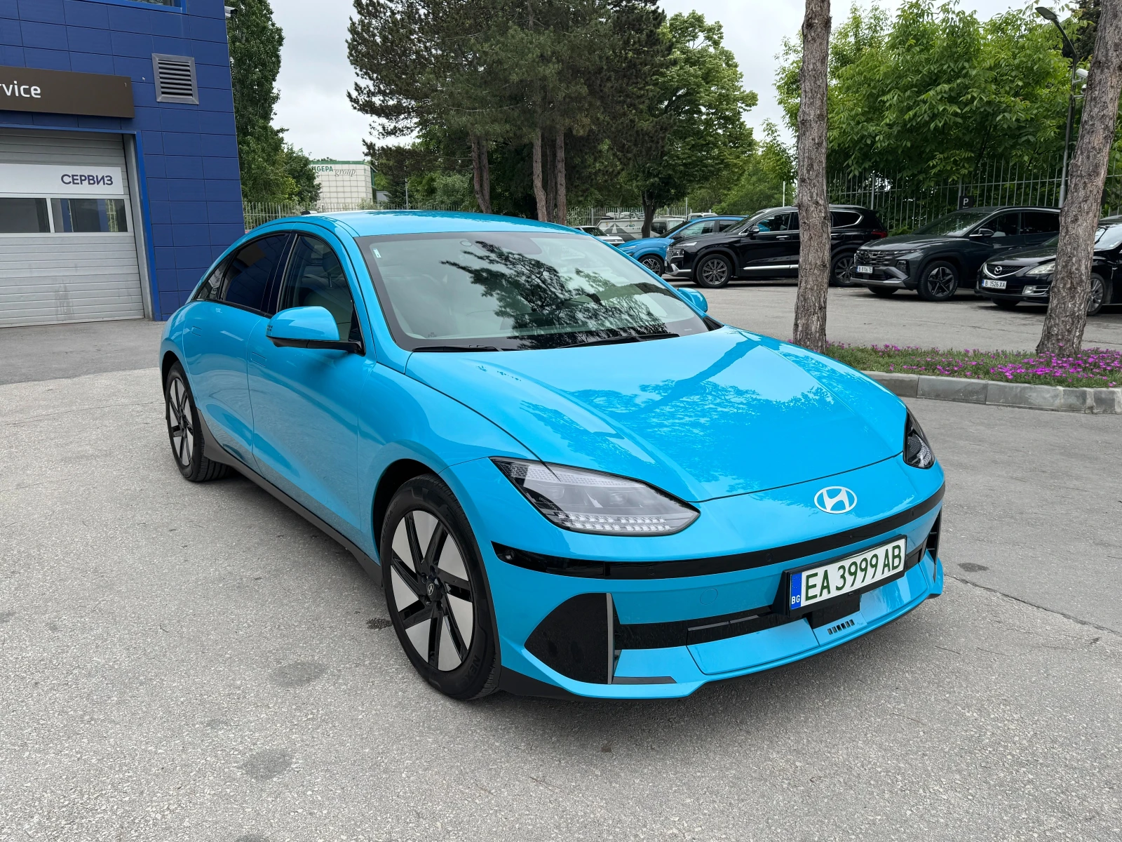 Hyundai Ioniq 6 77kWh Premium АWD, снимка 3 - Автомобили и джипове - 55013581