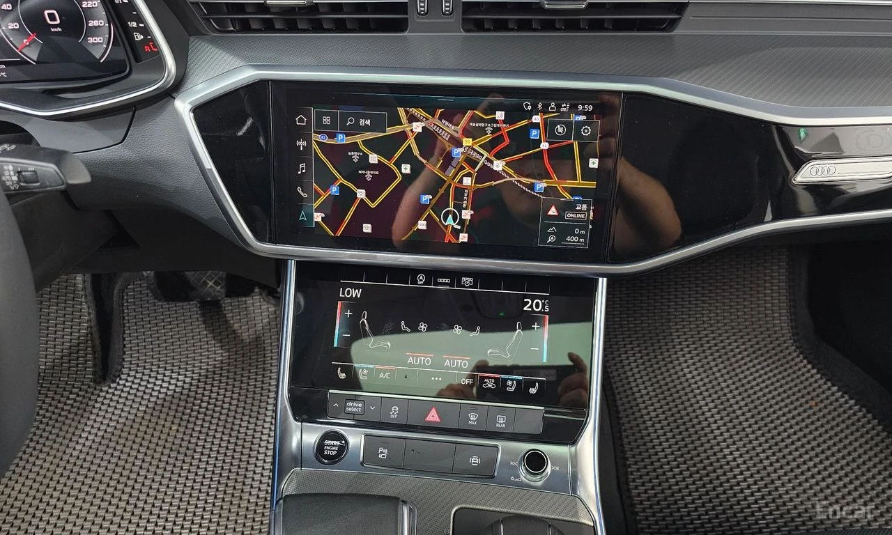 Audi A6 45TFSI* MATRIX* S* LINE* ОБДУХВАНЕ* ХЕДЪП* LANE* A, снимка 8 - Автомобили и джипове - 55247774